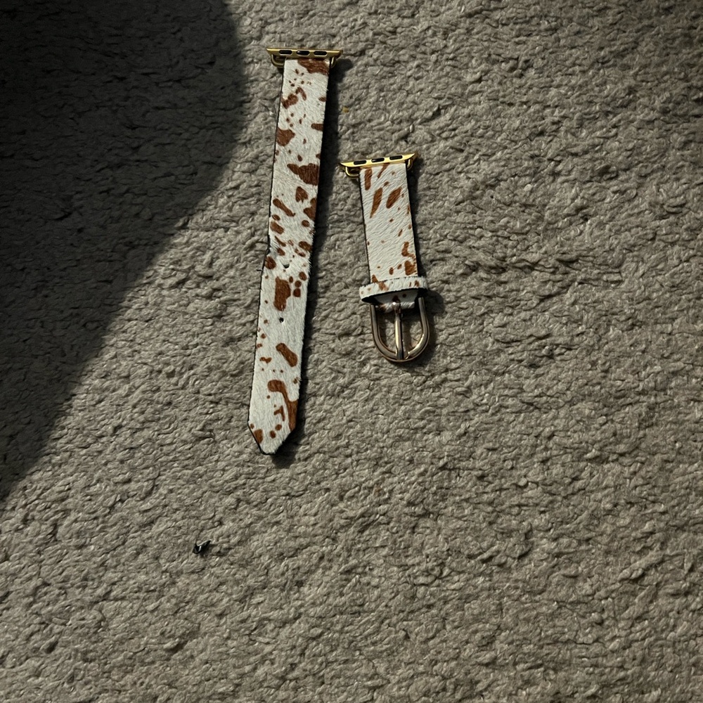 Cow Print Apple Watch Band
